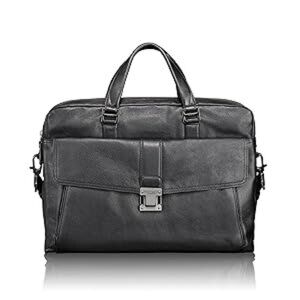 #171 NWT - Tumi Luggage Beacon Hill Chestnut Laptop Briefcase, Black, Medium